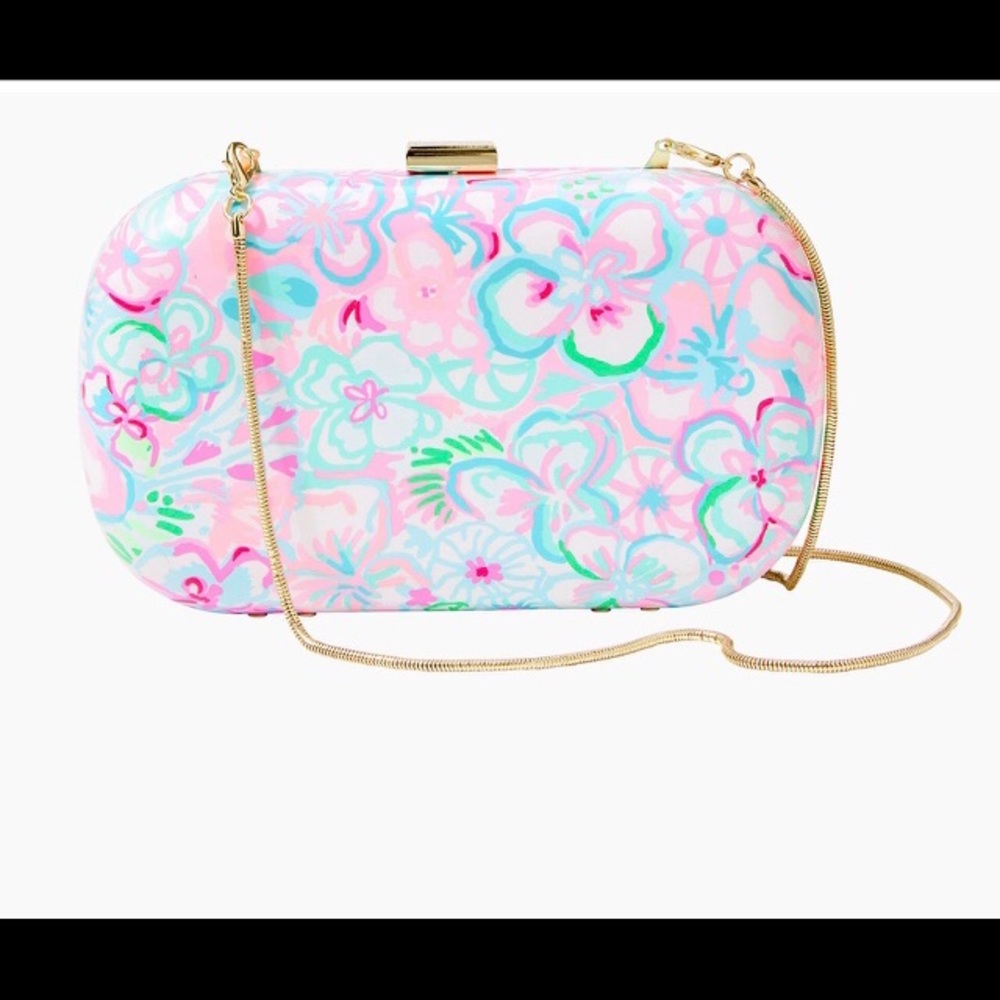 Lilly Pulitzer Lidia Minaudiere Clutch